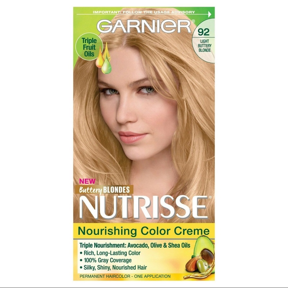 GARNIER💥NUTRISSE BUTTERY BLONDES 92 LIGHT BUTTERY BLONDE💥